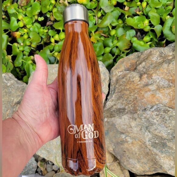 Double Wall Man of God Water Bottle - Picture 4 of 8